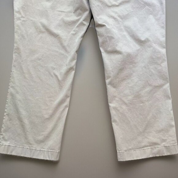 L.L. Bean Khaki Pants 42 x 28 Standard Fit Cotton Spandex - Picture 6 of 12